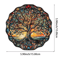 SunGlow Tree Of Life Acrylic Wall Hanging Round Decorative Welcome Sign 1