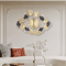 Aurelia Modern Luxury Gold Wall Clock Large Decorative Living Room Statement Piece 4