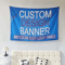 PrintFlex Custom Polyester Banner Personalized Indoor Outdoor Banner With Grommets 0