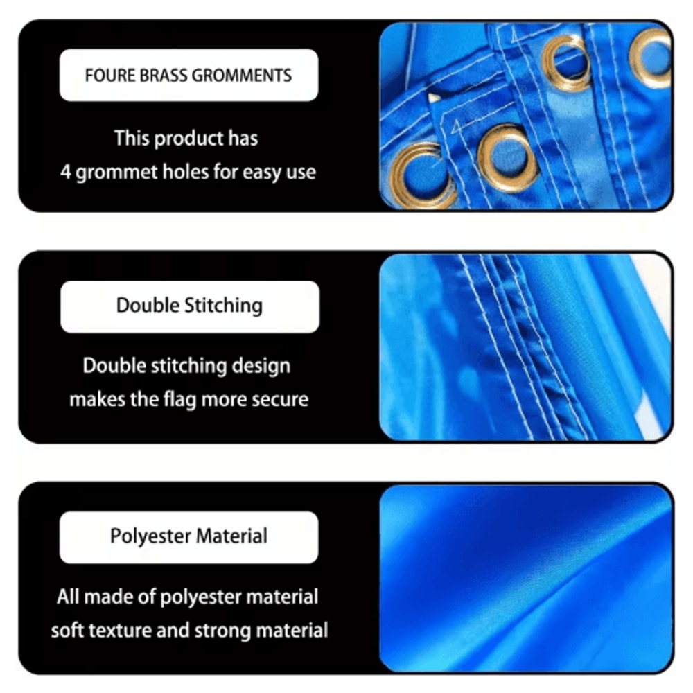 PrintFlex Custom Polyester Banner Personalized Indoor Outdoor Banner With Grommets 8