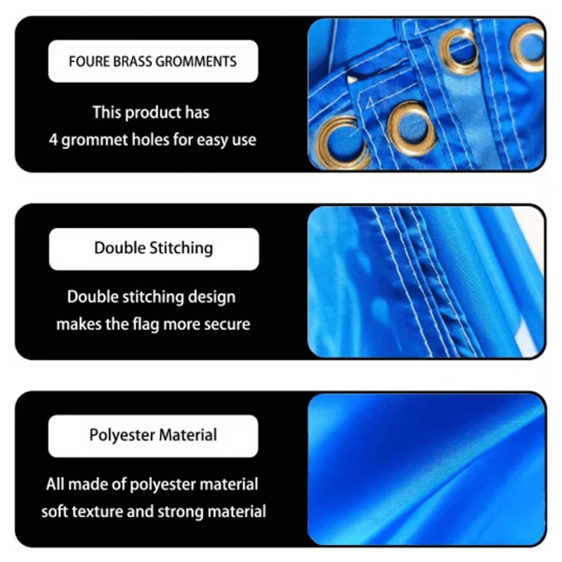 PrintFlex Custom Polyester Banner Personalized Indoor Outdoor Banner With Grommets 8