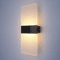 LumiEdge Modern LED Wall Lamp Minimalist Aluminum Acrylic Wall Sconce 2