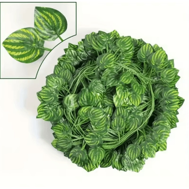 SilkLeaf Artificial Ivy Garland Realistic Hanging Vine Decor For Home Events 1
