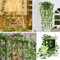 SilkLeaf Artificial Ivy Garland Realistic Hanging Vine Decor For Home Events 8