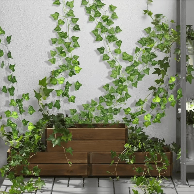SilkLeaf Artificial Ivy Garland Realistic Hanging Vine Decor For Home Events 0