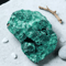 VerdantAura Raw Malachite Crystal Natural Green Stone Decor Healing Specimen 3
