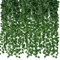 GreenVibe Artificial Ivy Garland Set Realistic Hanging Vine Decor 122436 PCS 5