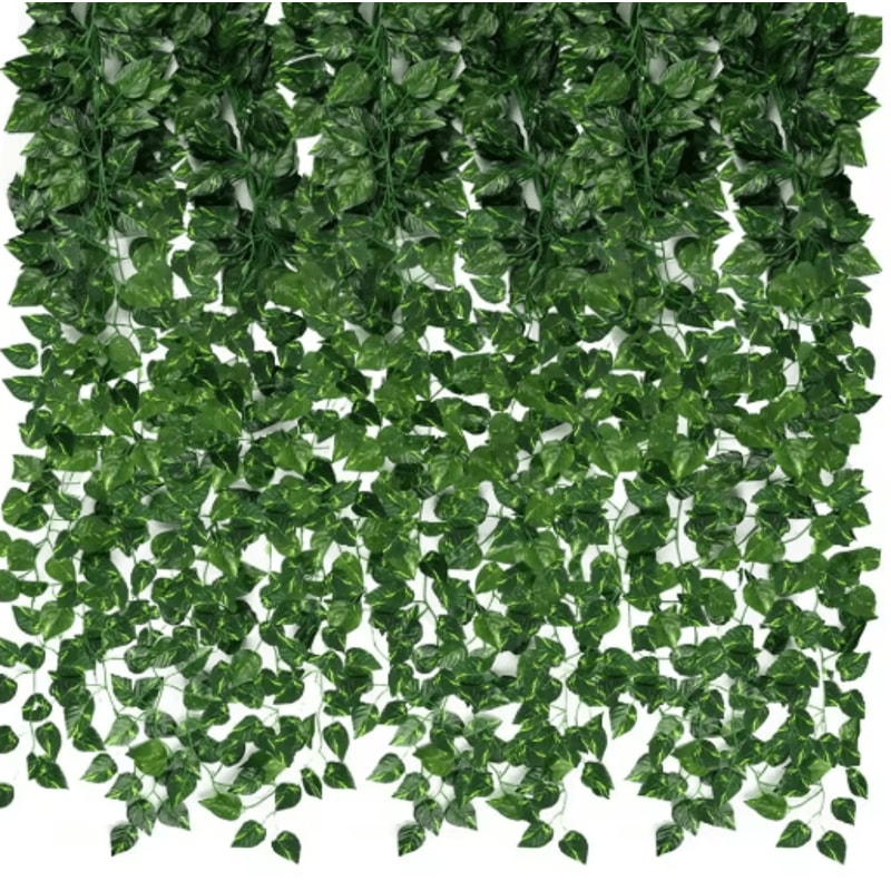 GreenVibe Artificial Ivy Garland Set Realistic Hanging Vine Decor 122436 PCS 5