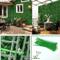 GreenShield Artificial Boxwood Wall Panels UV Resistant Greenery Privacy Fence 10PCS 3