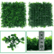 GreenShield Artificial Boxwood Wall Panels UV Resistant Greenery Privacy Fence 10PCS 4