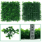 GreenShield Artificial Boxwood Wall Panels UV Resistant Greenery Privacy Fence 10PCS 4