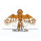 SkyFlex 3D Printed Eagle Figurine Movable Hawk Ornament Articulated Bird Decor 4