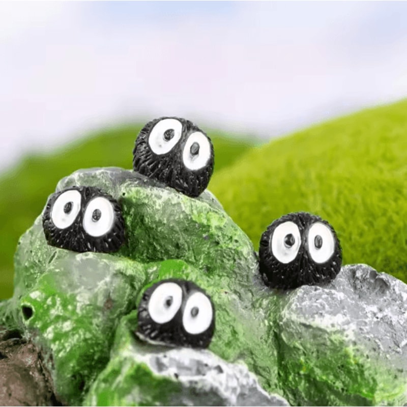 MossMates Mini Fairy Garden Ornaments Resin Micro Landscape Figurines 10PCS 3