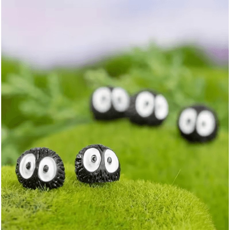 MossMates Mini Fairy Garden Ornaments Resin Micro Landscape Figurines 10PCS 4