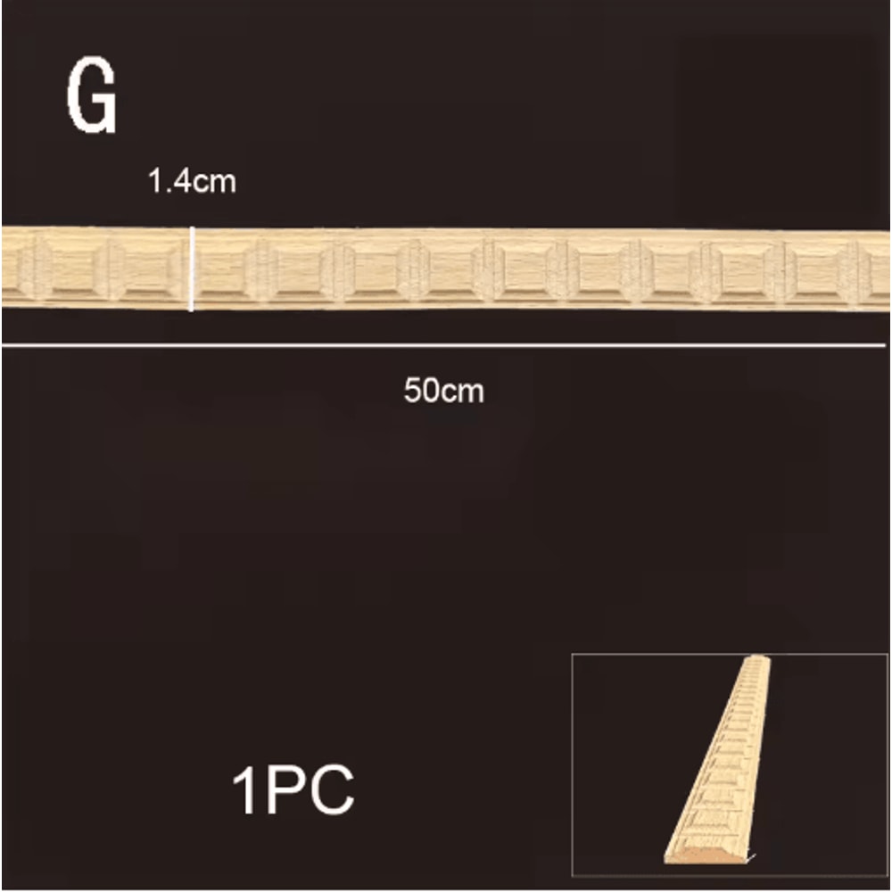 HeritageCraft Wood Carved Applique Vintage Furniture Corner Onlay Decor 1