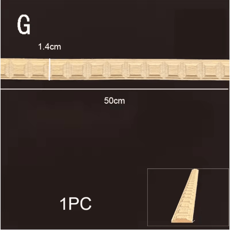 HeritageCraft Wood Carved Applique Vintage Furniture Corner Onlay Decor 1