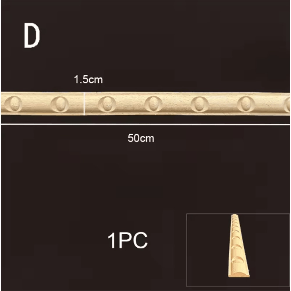 HeritageCraft Wood Carved Applique Vintage Furniture Corner Onlay Decor 18