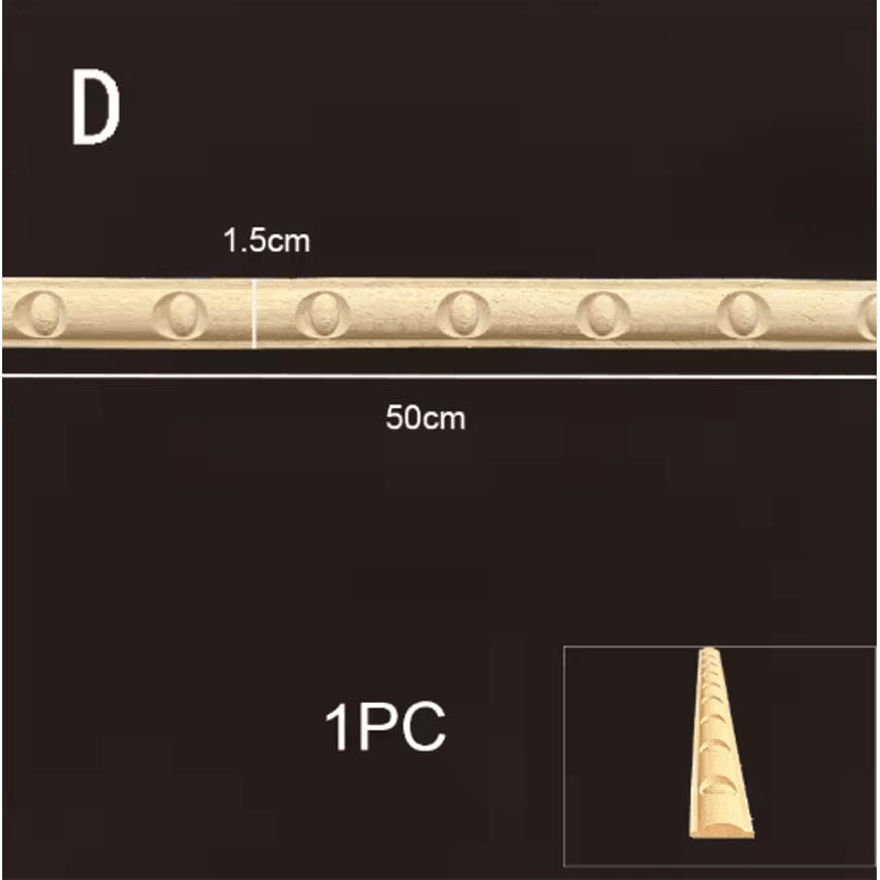 HeritageCraft Wood Carved Applique Vintage Furniture Corner Onlay Decor 18