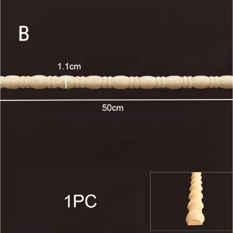 HeritageCraft Wood Carved Applique Vintage Furniture Corner Onlay Decor 22