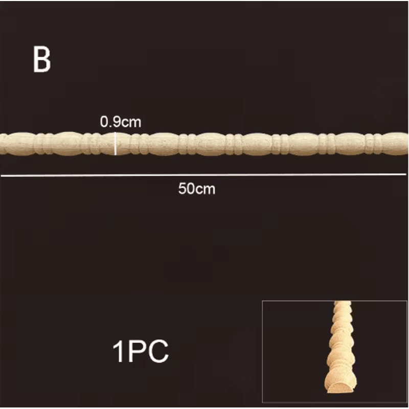 HeritageCraft Wood Carved Applique Vintage Furniture Corner Onlay Decor 23