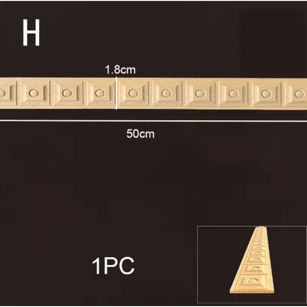 HeritageCraft Wood Carved Applique Vintage Furniture Corner Onlay Decor 28