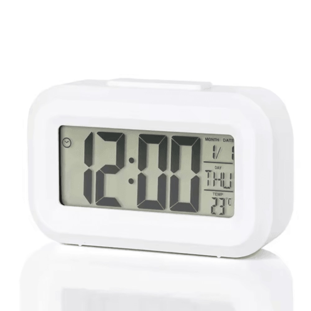 Time Glow LED Digital Alarm Clock Multi Function Backlit Calendar Desk Clock 5