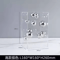 Modern Clear Acrylic Display Cube Decorative Square Cover For Home Styling 1