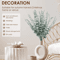 Artificial Eucalyptus Stems Set Realistic Greenery For Wedding Home Decor 5