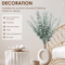 Artificial Eucalyptus Stems Set Realistic Greenery For Wedding Home Decor 5