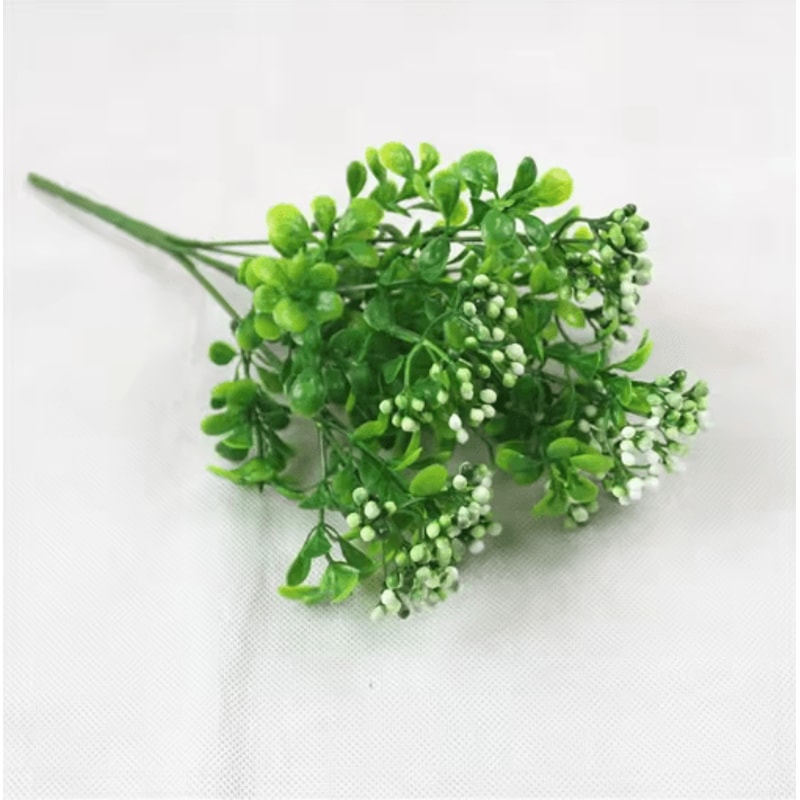 Artificial Fern Plant Decor Realistic Greenery For Home Garden Wall Styling 9