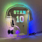 Custom LED Football Shirt Mirror Personalized Acrylic Wall Decor For Man Cave 3