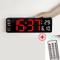 Smart LED Digital Wall Clock Silent Modern Display With Temperature Calendar 3