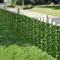 Artificial Ivy Privacy Fence Panel UV Resistant Green Wall Screen For Indoor Outdoor 6