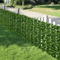 Artificial Ivy Privacy Fence Panel UV Resistant Green Wall Screen For Indoor Outdoor 6