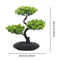 Artificial Japanese Pine Bonsai Tree Realistic Mini Plant For Desk Home Decor 2