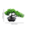 Artificial Japanese Pine Bonsai Tree Realistic Mini Plant For Desk Home Decor 5