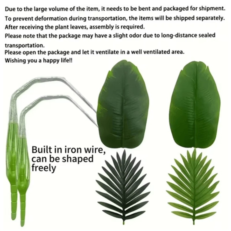 50Inch Artificial Palm Tree Realistic Tropical Plant For Indoor Outdoor Decor 2