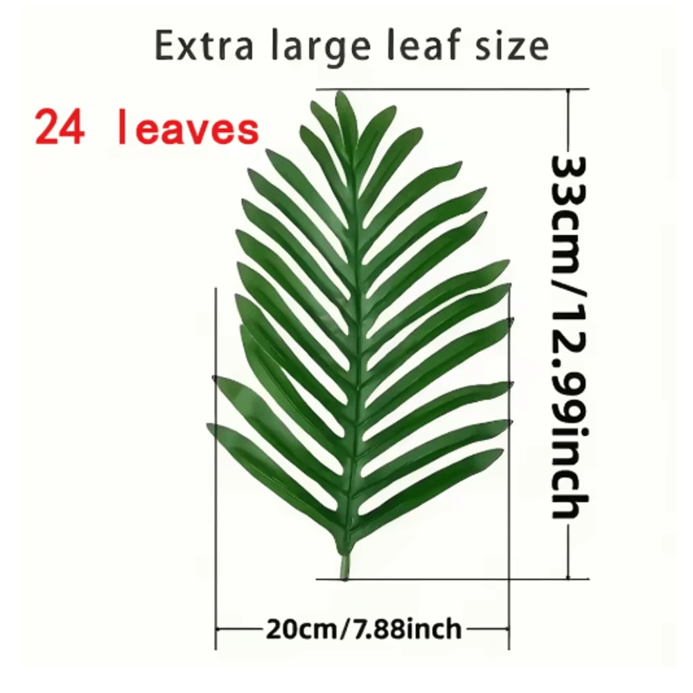 50Inch Artificial Palm Tree Realistic Tropical Plant For Indoor Outdoor Decor 4