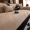 Minimalist Chenille Sofa Cover AntiSlip AllSeason Couch Protector 0