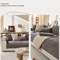 Minimalist Chenille Sofa Cover AntiSlip AllSeason Couch Protector 6