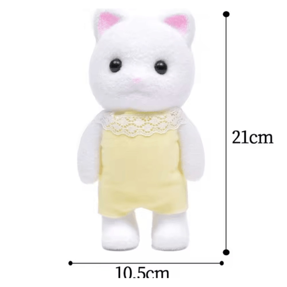 Cute Forest Family Animal Phone Holder Movable Figure Desk Decor Stand 1