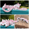 3D Printed Cherry Blossom Dragon Articulated Love Dragon Desk Decor 5
