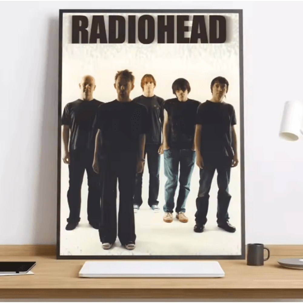 Radiohead Rainbow Canvas Poster HD Music Band Wall Art For Modern Spaces 1