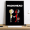 Radiohead Rainbow Canvas Poster HD Music Band Wall Art For Modern Spaces 12
