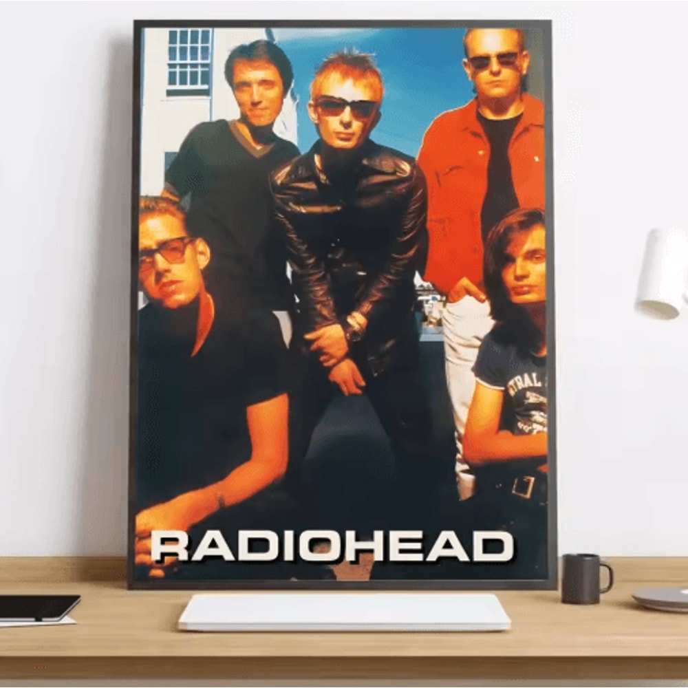 Radiohead Rainbow Canvas Poster HD Music Band Wall Art For Modern Spaces 13