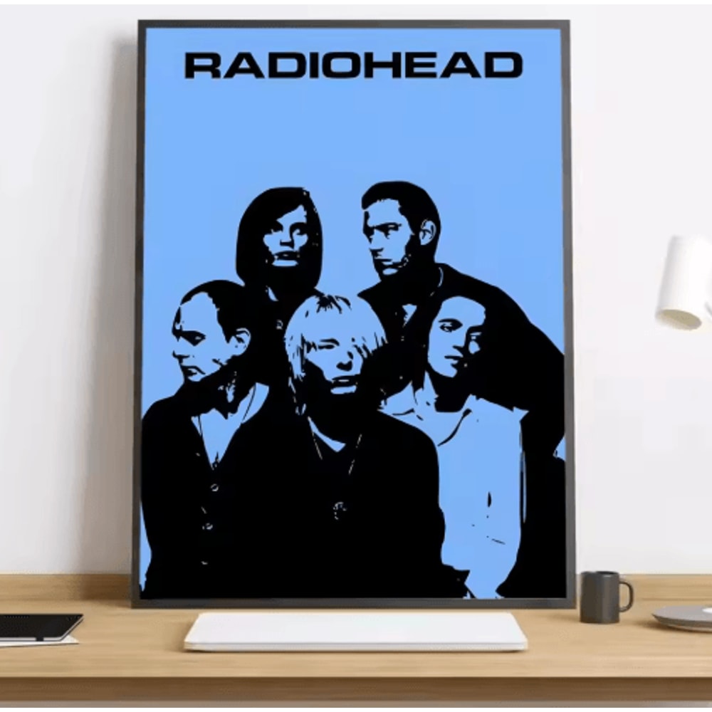 Radiohead Rainbow Canvas Poster HD Music Band Wall Art For Modern Spaces 15