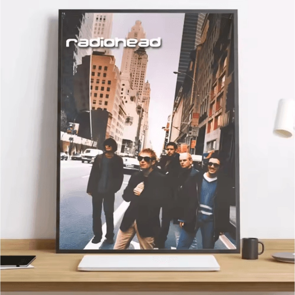 Radiohead Rainbow Canvas Poster HD Music Band Wall Art For Modern Spaces 20