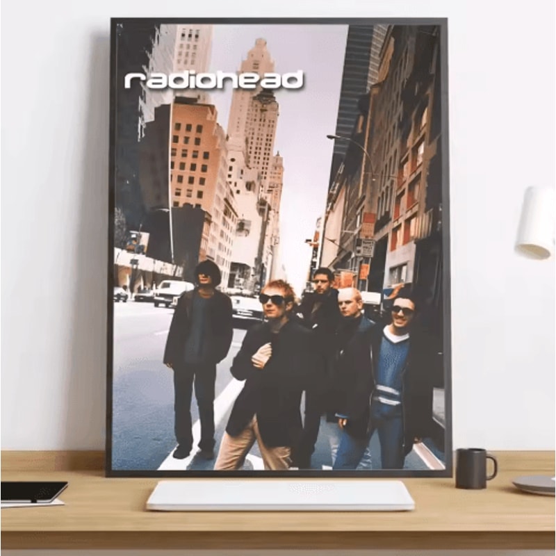 Radiohead Rainbow Canvas Poster HD Music Band Wall Art For Modern Spaces 20