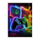 Gaming Room Wall Art Set 3pcs Gamepad Punk Style Canvas Posters For Gamers 2