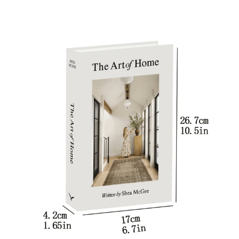 Decorative Fake Book Set 3pcs Minimalist Simulation Books For Home Styling 3